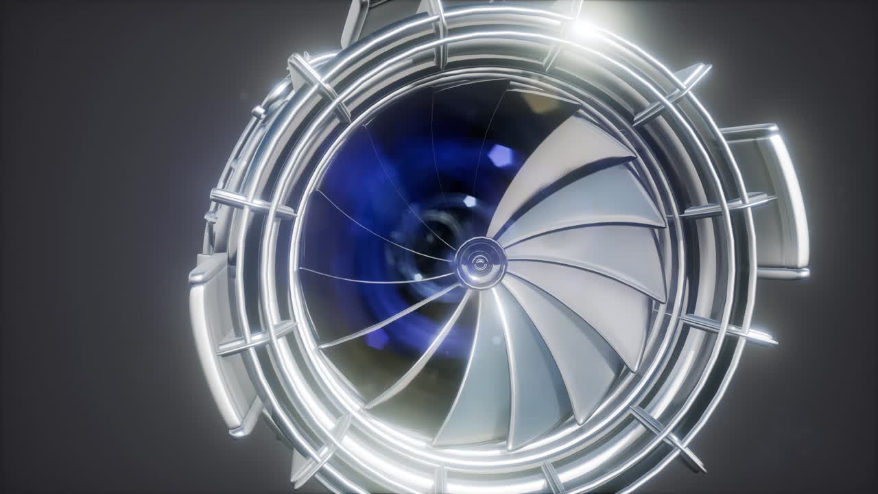 제트 엔진 터빈 부품