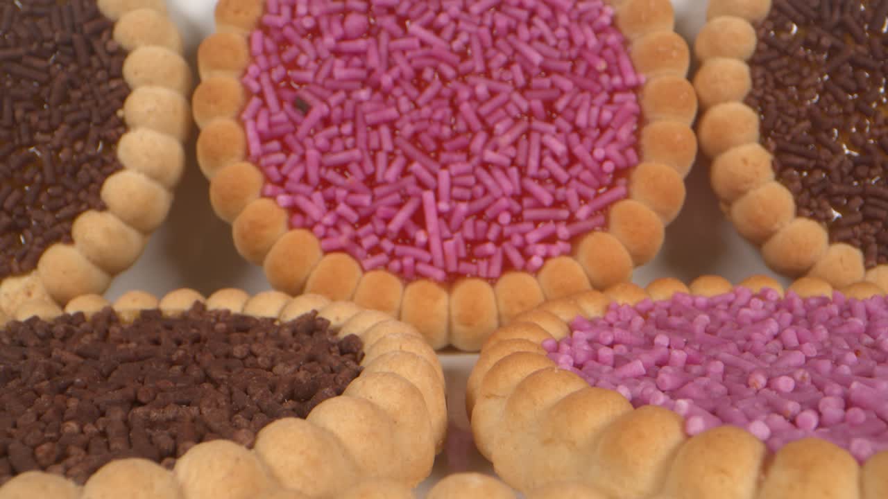 Jam Cookies with Chocolate Chips