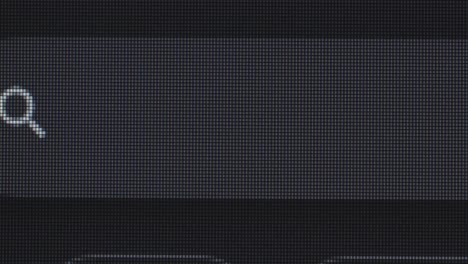 dating online on computer screen