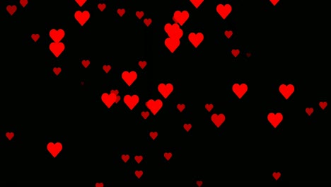 Love-Hearts-icons-animation-moving-up-motion-graphics-on-black-background,good-for-marketing-concept-or-short-video-background