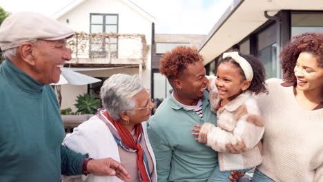 grandparents and children enjoying time together