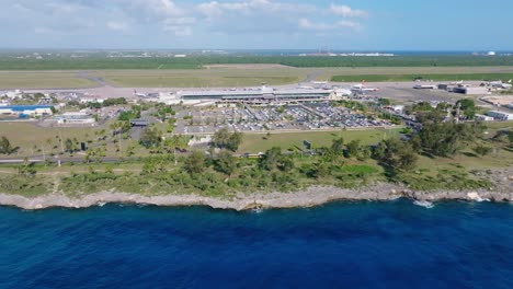 las americas international airport or aila, punta caucedo at santo domingo in dominican republic