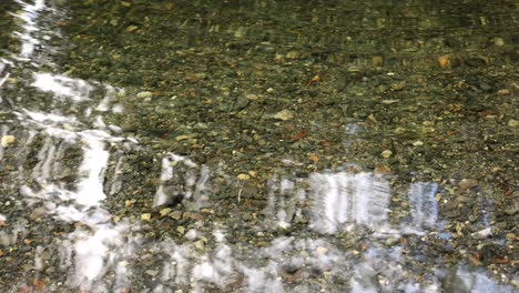 water ripples creating patterns and reflections