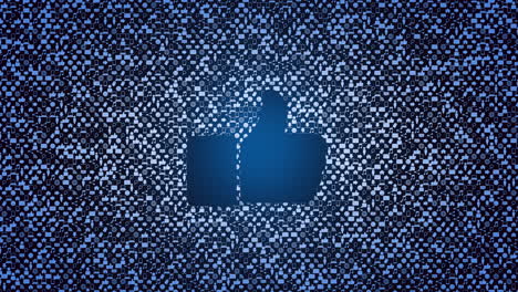 icono grande como en degradado azul