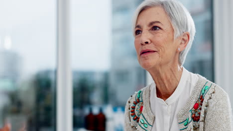 senior support, talking and woman with a doctor