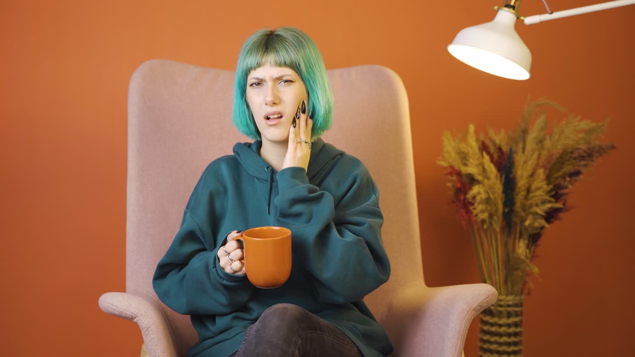 sensibilidad al calor en el diente.