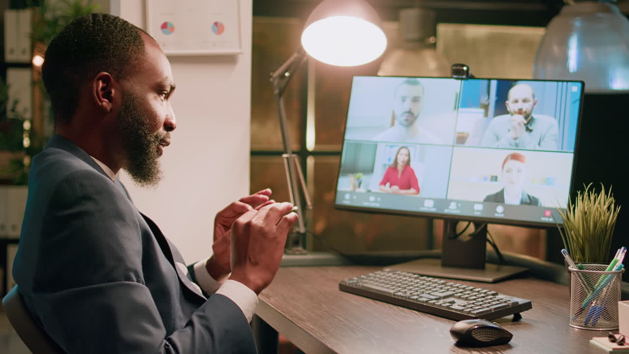 Business Meeting Video Conference