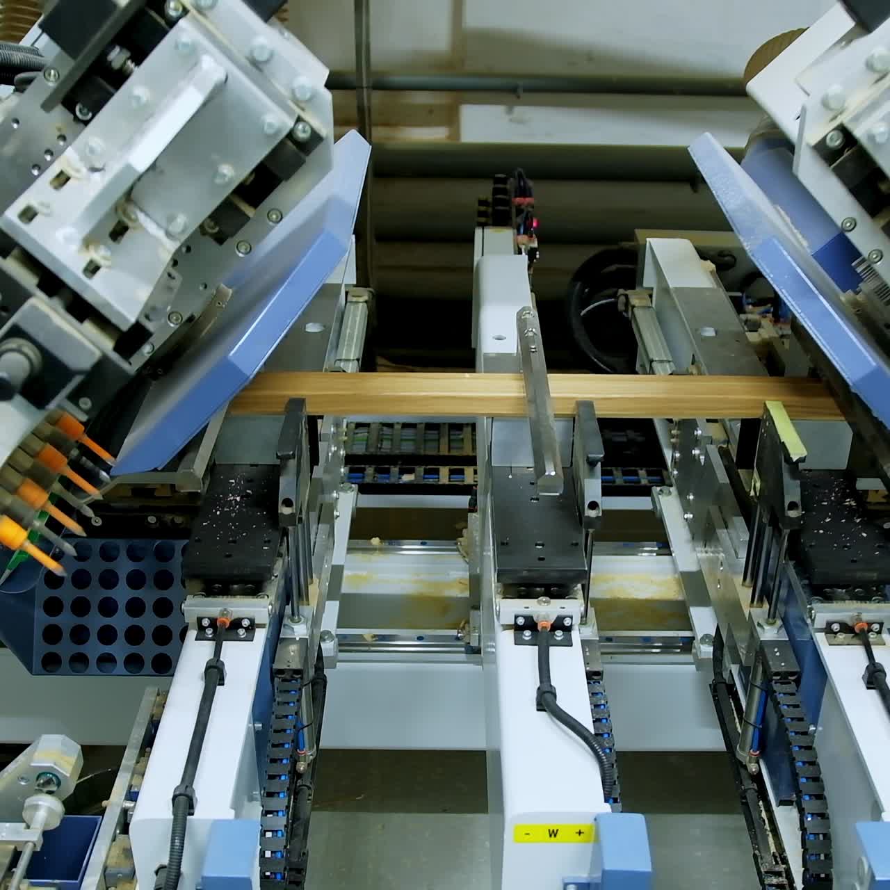 Wooden door manufacturing process