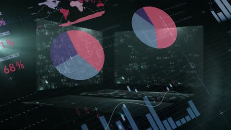 Animation-Der-Bewegung-Von-Gleichungen-Und-Verarbeitung-Statistischer-Informationsdiagramme-Auf-Der-Schnittstelle