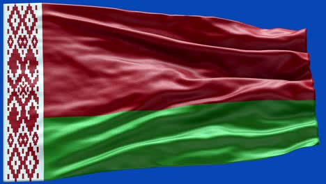 4k highly detailed flag of belarus - belarus flag high detail - national flag belarus wave pattern loopable elements