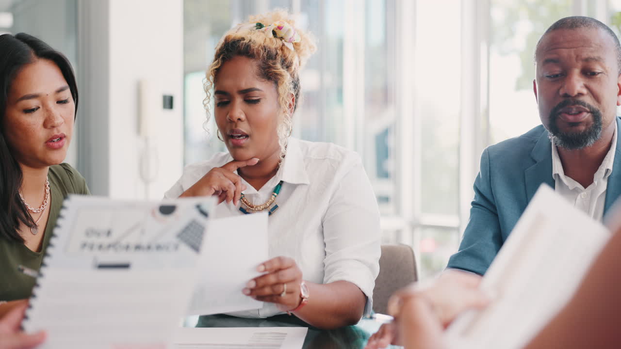 gente de negocios, reunión de oficina