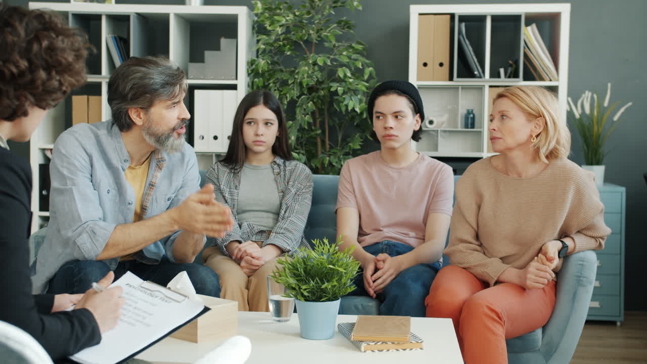 가족 치료 세션