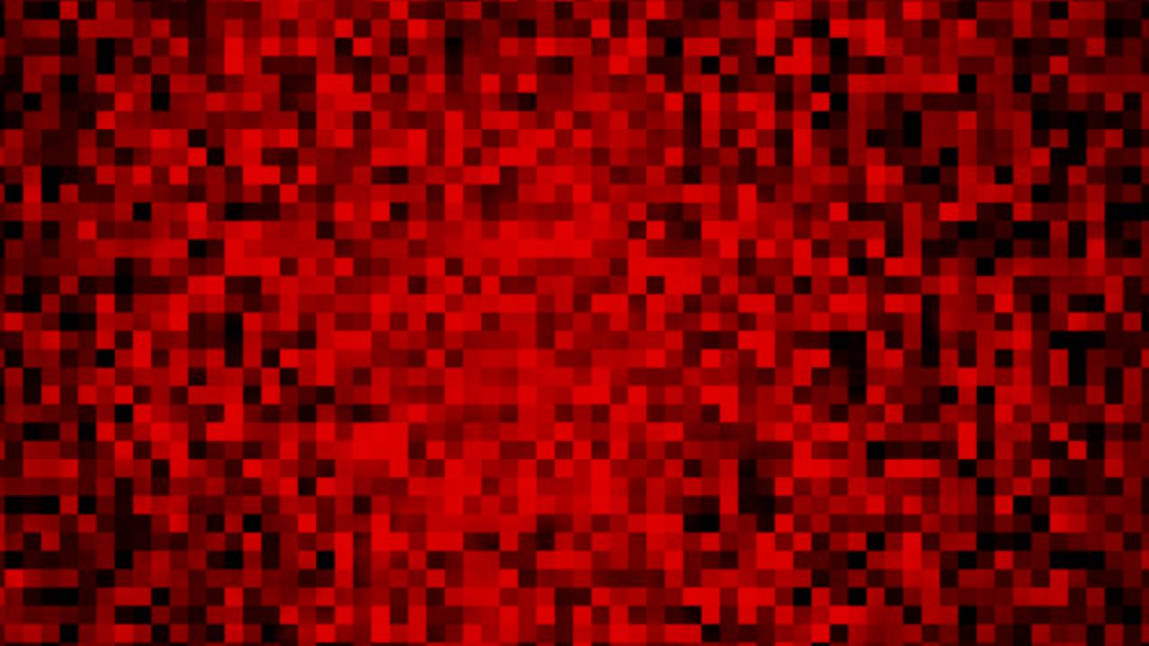 Animated Red Squares Abstract Background - 4K