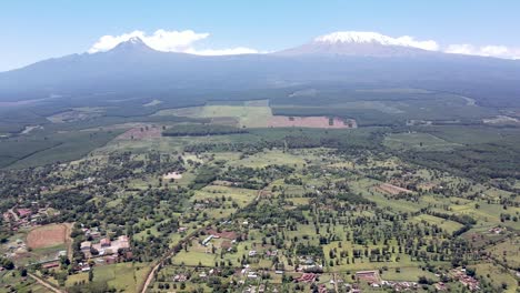 destino de viaje monte kilimanjaro cumbre áfrica kenia