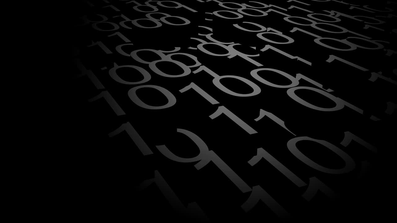 achtergrond van binaire code