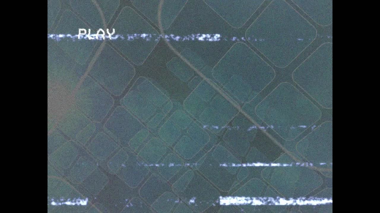 회색 사각형에 있는 플레이 스크린 인터페이스의 애니메이션