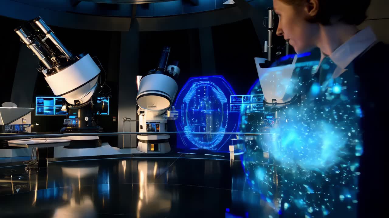 미래 연구소의 과학자