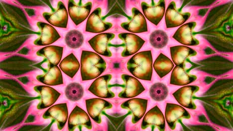 movimiento de fondo de kaleidoscopio abstractamente colorido