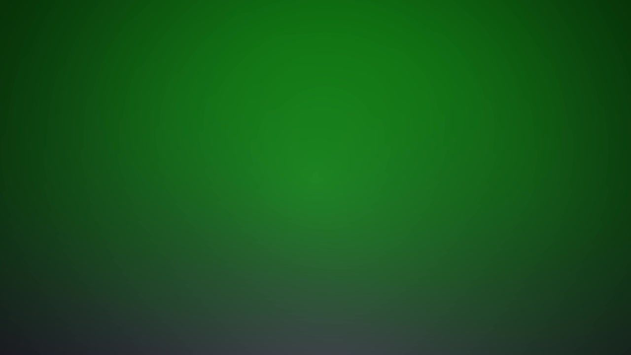 Green screen-baggrund med subtil gradient