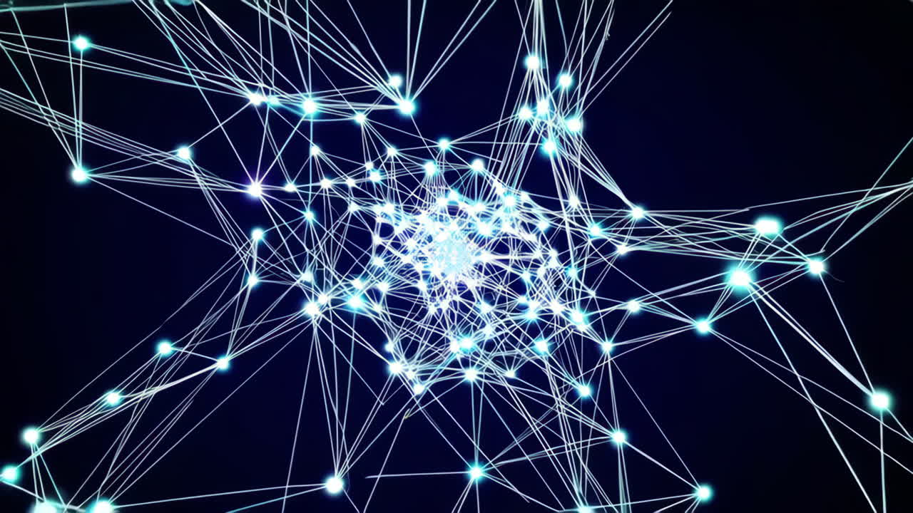 visualización de la red abstracta