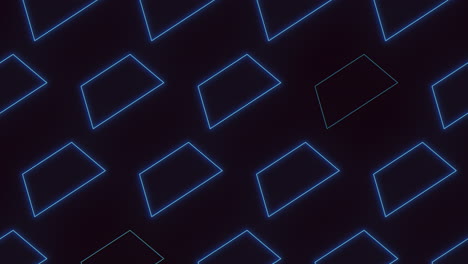blue grid a striking and modern pattern on a black background