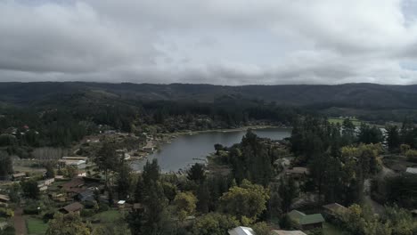 Drone-footage-over-vichuquen-lake-chile