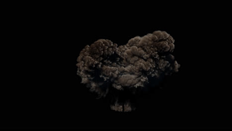 efectos del humo de la explosión