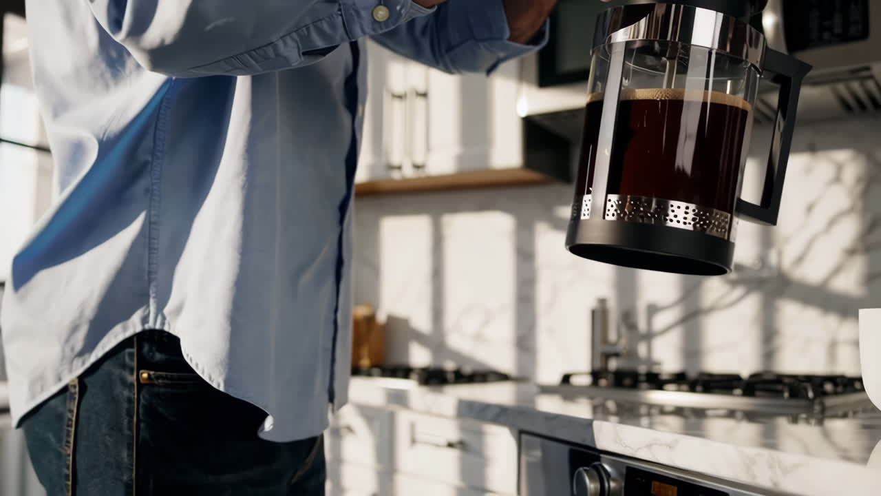 Making Coffee in the Kitchen