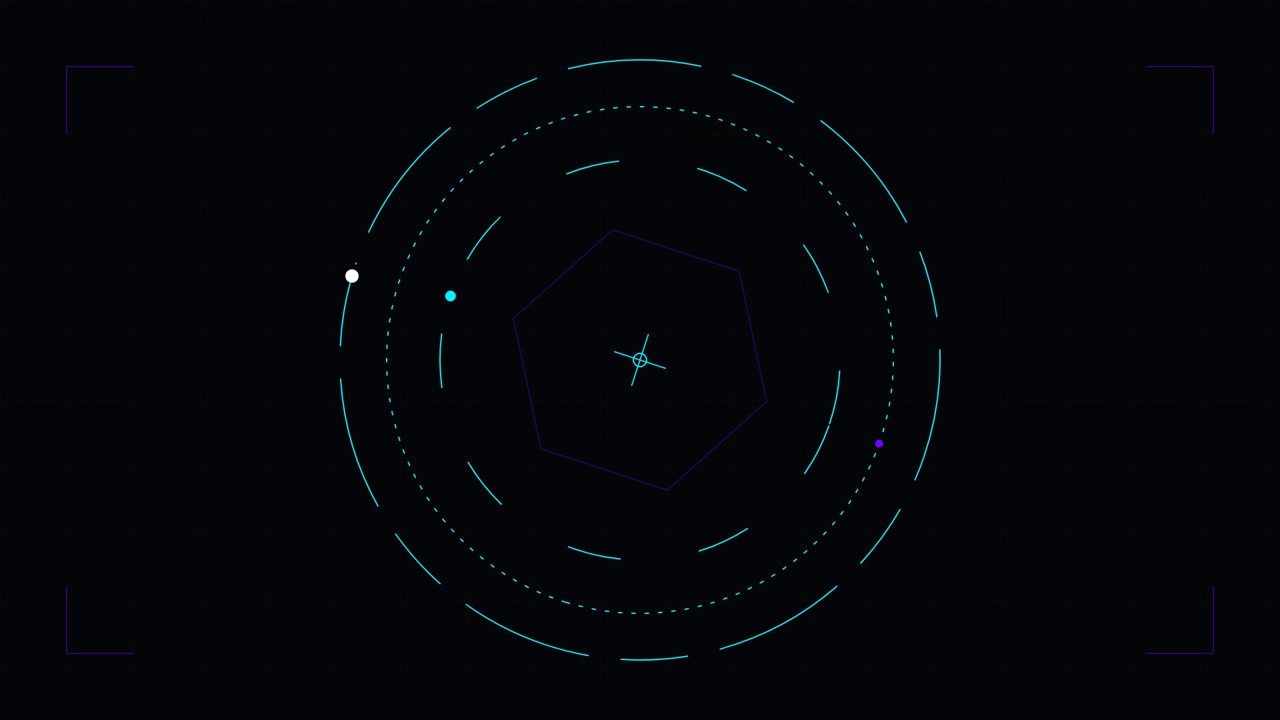 Abstract Digital Interface with Rotating Orbital Elements