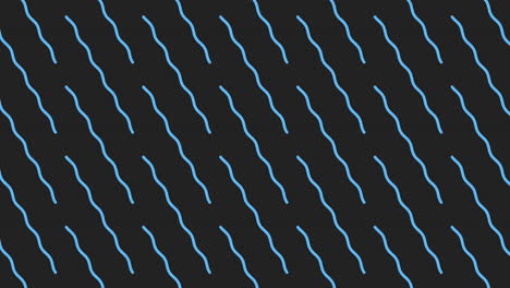 blue line pattern on black background