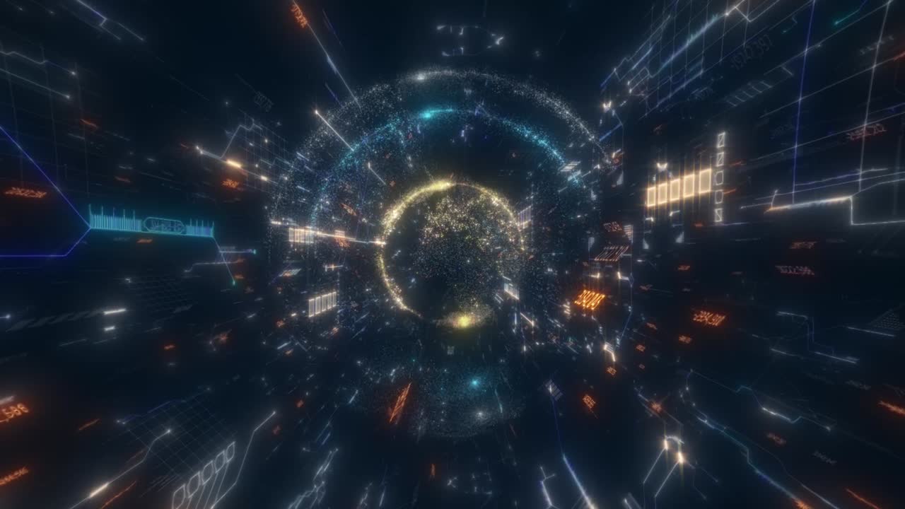 미래의 지구 애니메이션