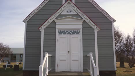 old icelandic church shown from different angles