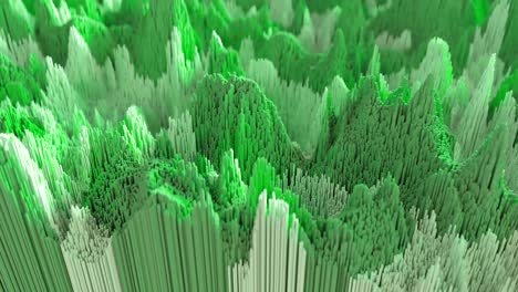 4K Abstract Topographic Animation.