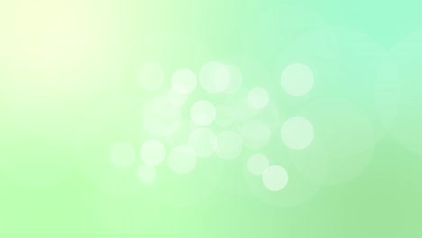 light and green abstract background