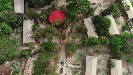 Birdseye-view-of-SOS-Children's-village-in-Bakoteh-The-Gambia-Africa