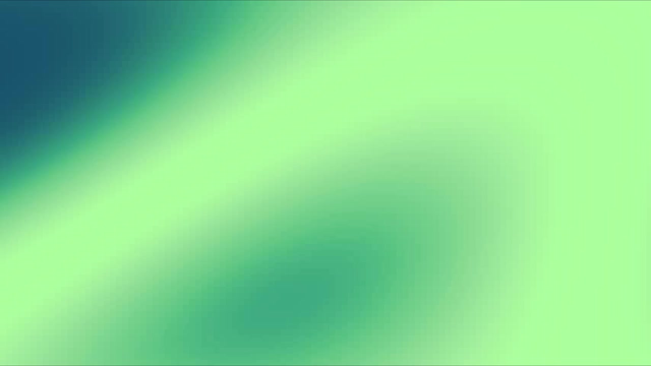 Abstract Motion Background with Soft Green and Blue Gradient Waves