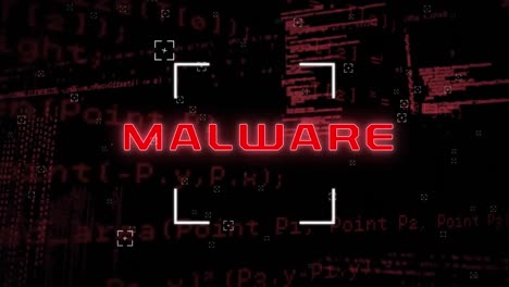 malware text against data processing