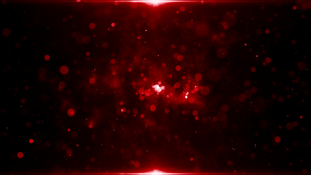 partículas de polvo abstracto luz bokeh títulos de movimiento bucle de fondo cinematográfico