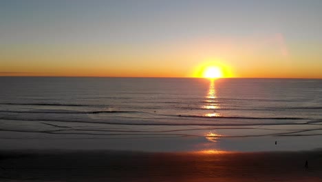 Schön,-Leuchtend,-Sonnenuntergang-In-San-Diego