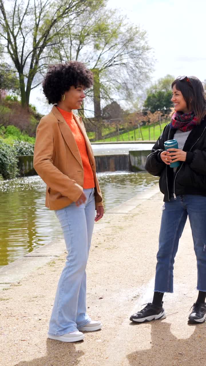 People Talking in the Park