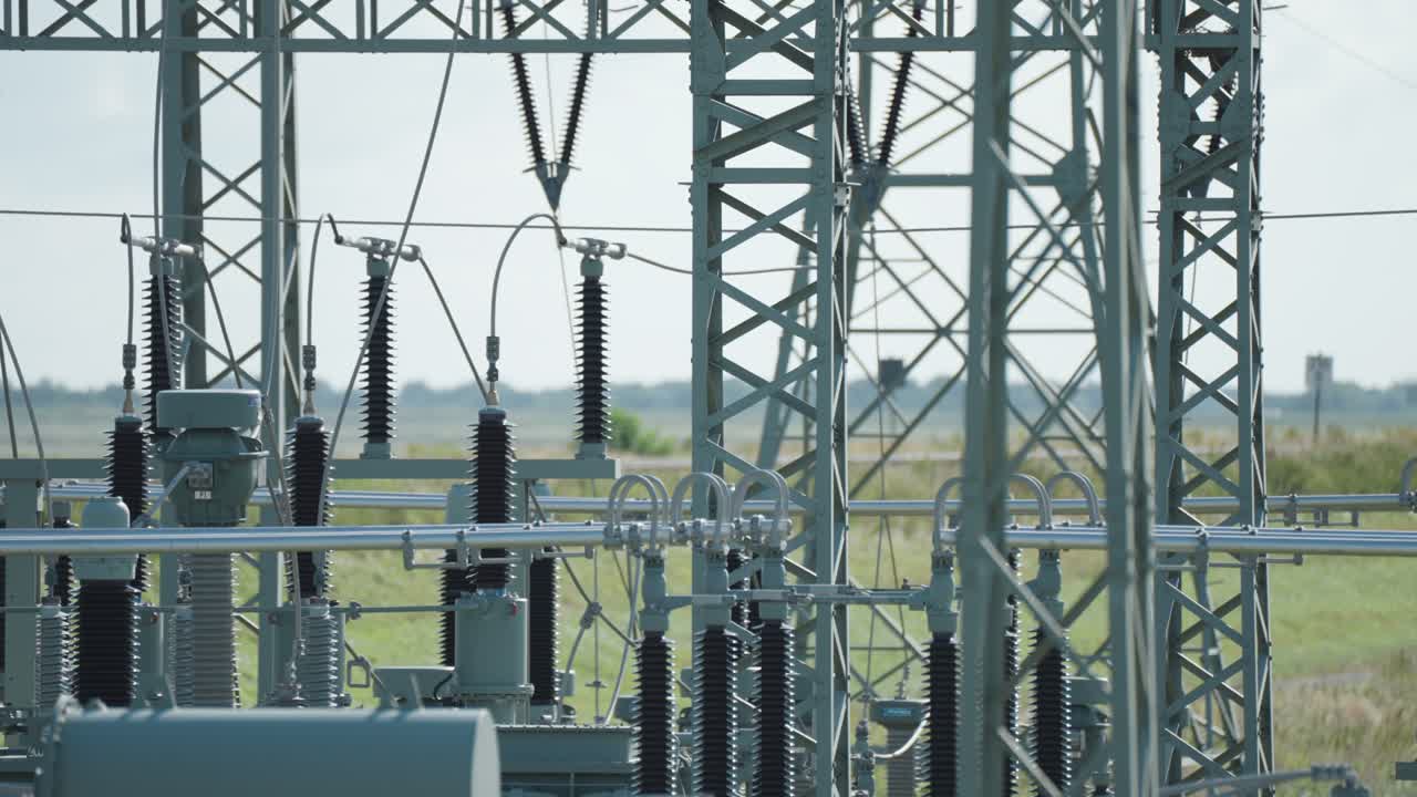 снимок электростанции крупным планом