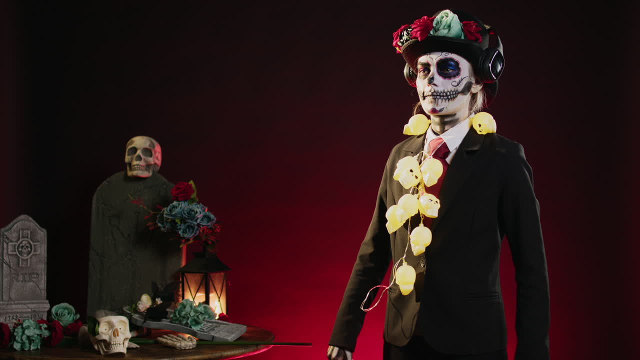 celebración del día de muertos