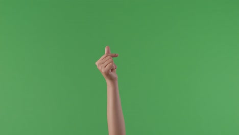 el gesto de la mano