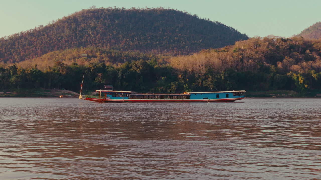 River Boat on the Mekong River