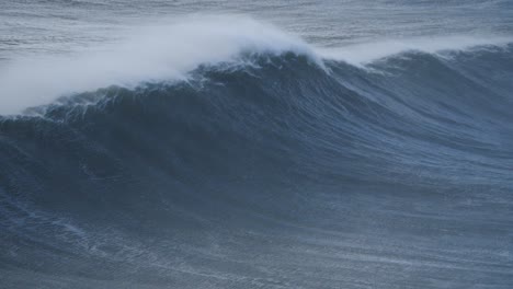 giant waves breaking, stormy weather