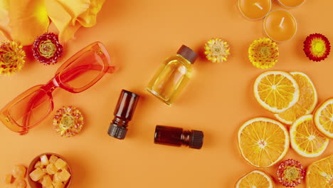 orange essential oil and accessories