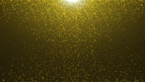 Animation-of-glitter-particles-moving-upwards-from-the-bottom-of-the-screen,-glitter-particles-good-for-overlays-and-festive-displays