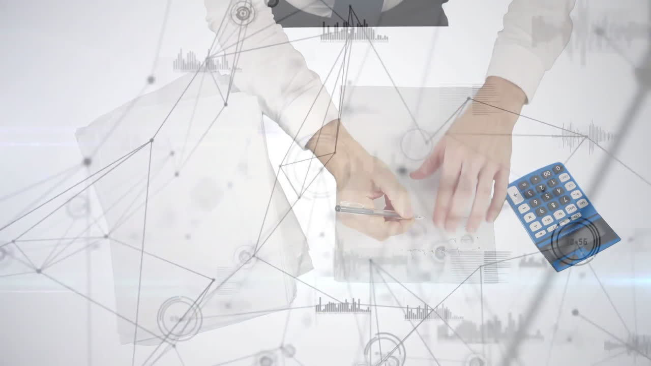 Network of data and connections