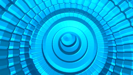 abstract animation with fantastic object