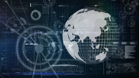 Animation-of-a-globe-spinning-with-graphs-data-and-information